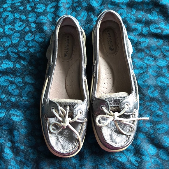 Sperry Shoes - Silver Sperry boat shoes Sperry Shoes - Silver Sperry boat shoes